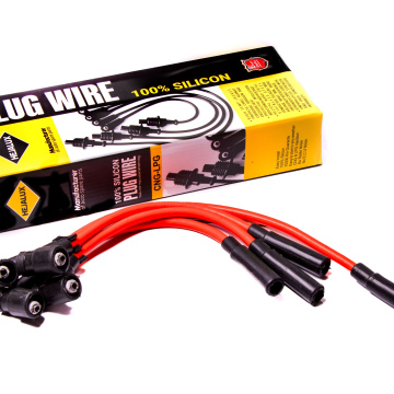 Peykan reinforced spark plug wire